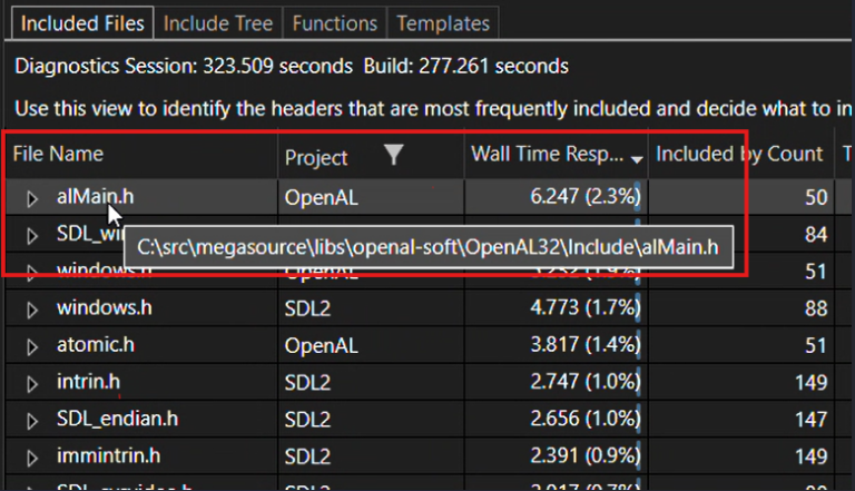 Visual Studio Build Insights 17.12的新增功能-CSDN社区