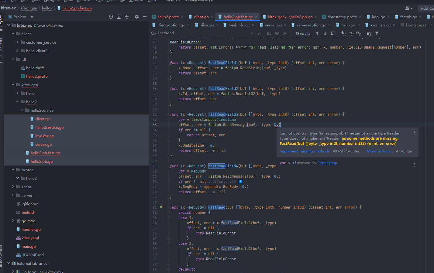  kitex protobuf google google protobuf timestamp